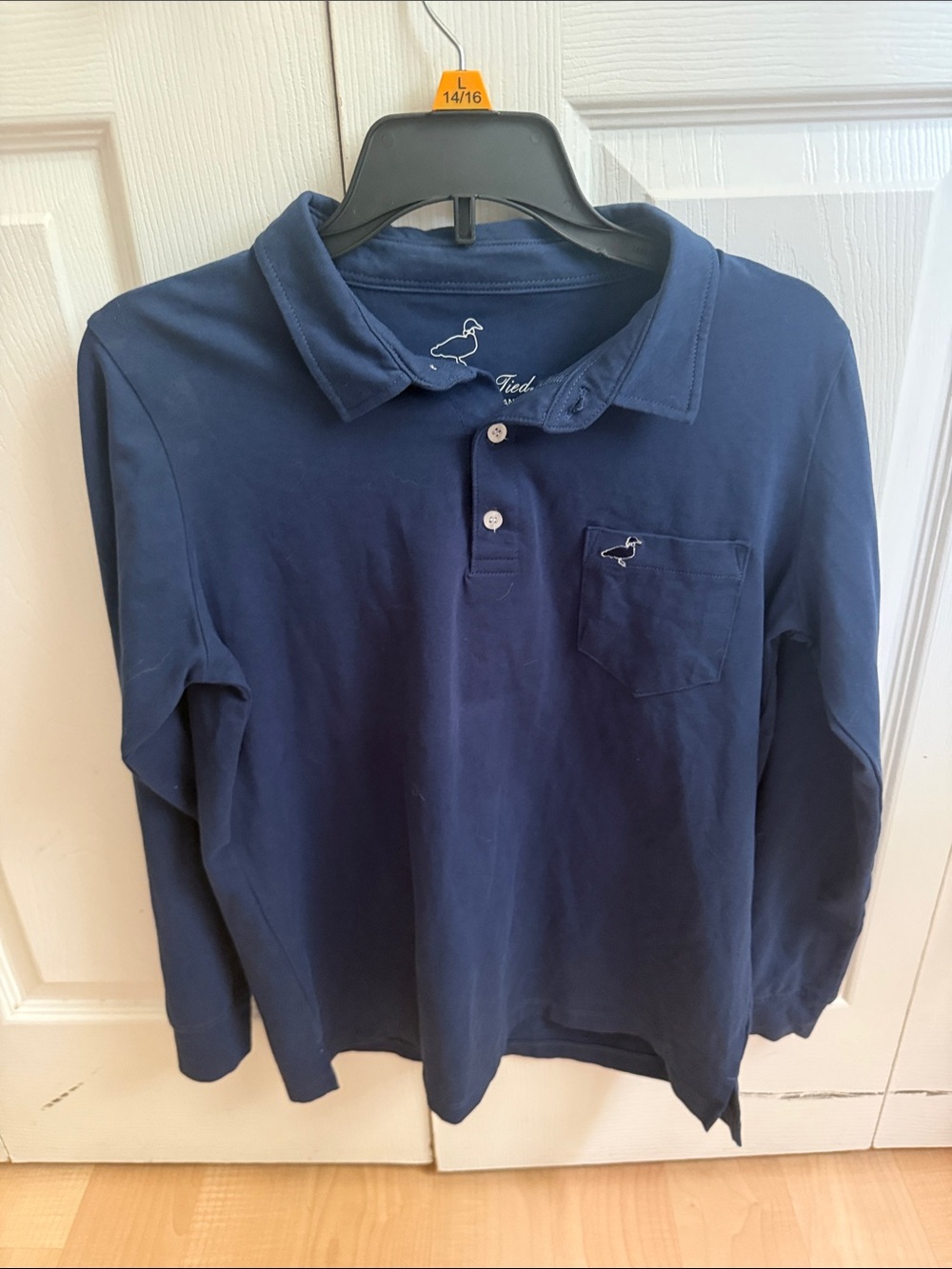 Boys Harrison Pocket Polo LS
